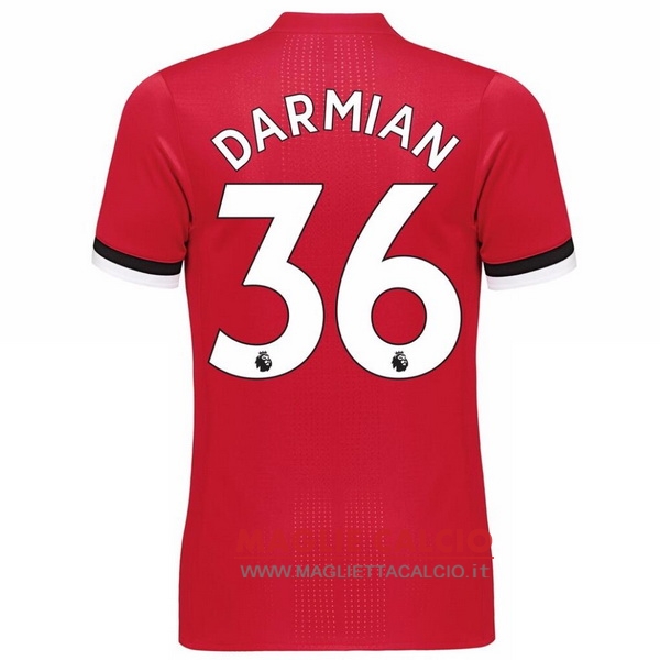 nuova maglietta manchester united 2017-2018 darmian 36 prima
